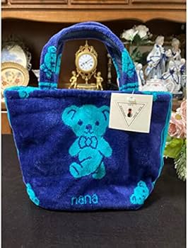 Amazon | 横浜nana ナナプレミアムタオル生地バッグ テディベアくま